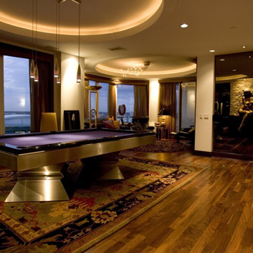 Billard Room Hardwood Flooring - 2025 Projects
